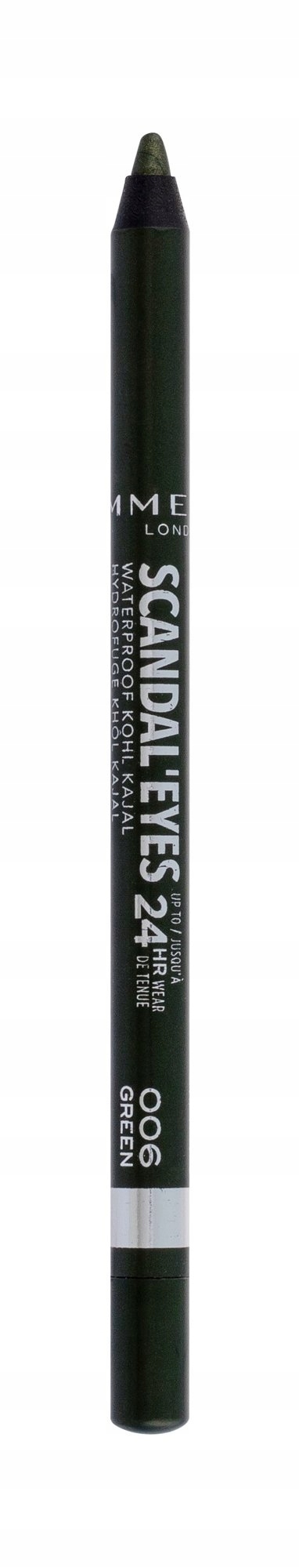Rimmel Scandaleyes Green 006 tužka na oči