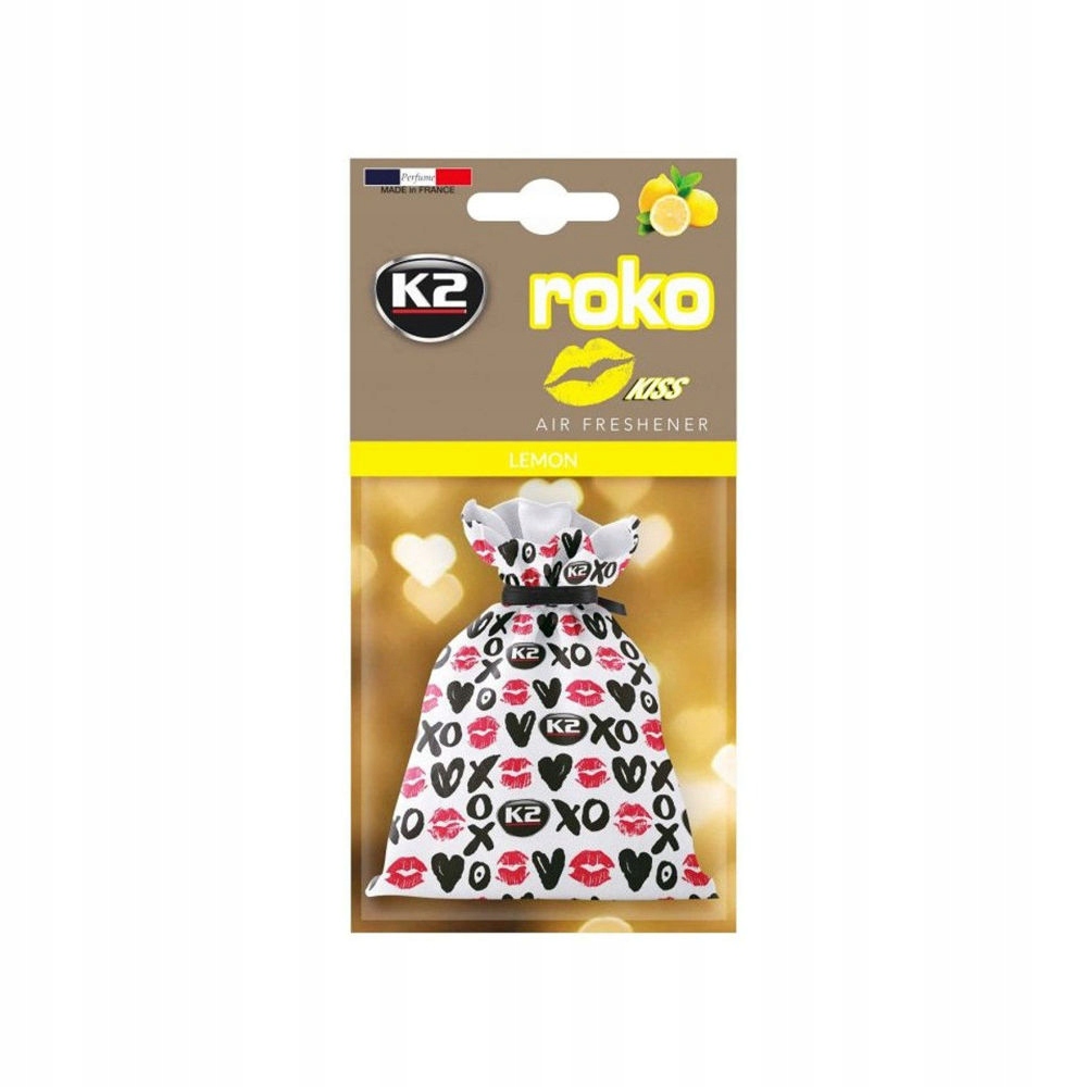 ODŚWIEŻACZ POWIETRZA ROKO KISS LEMON 25G