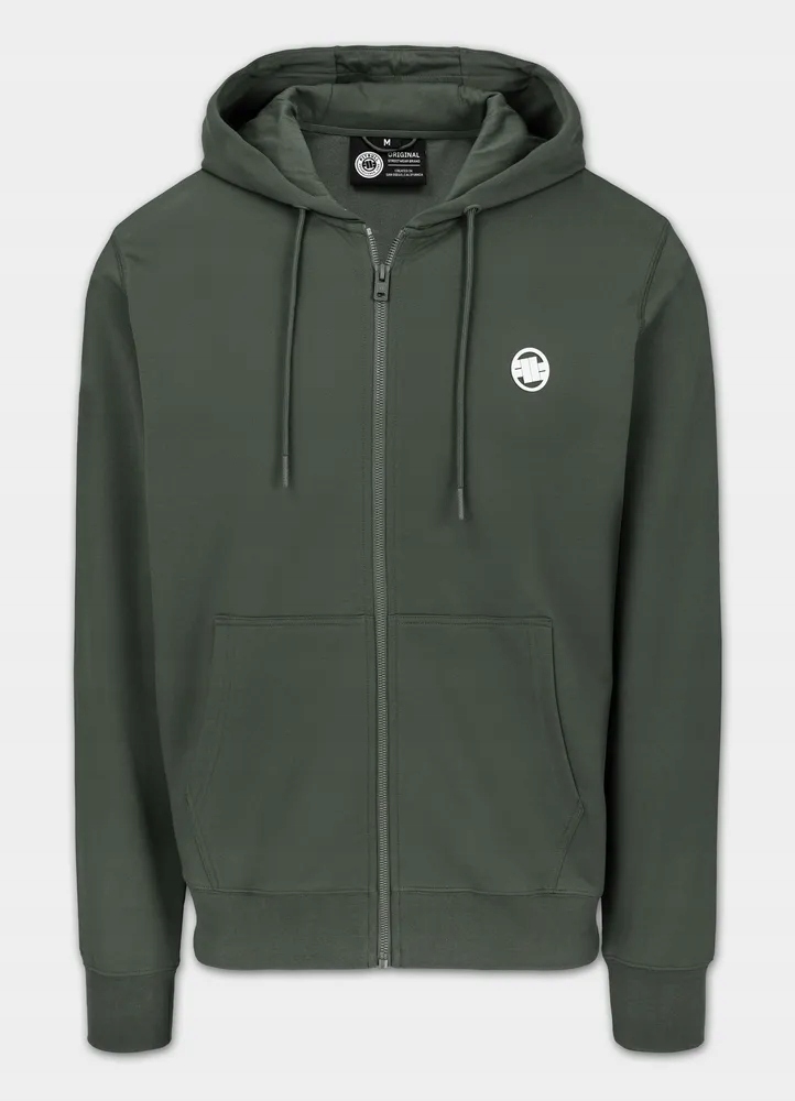 Pánská Rozepínací mikina s kapucí Pitbull Small Logo Nugget pohodlná L