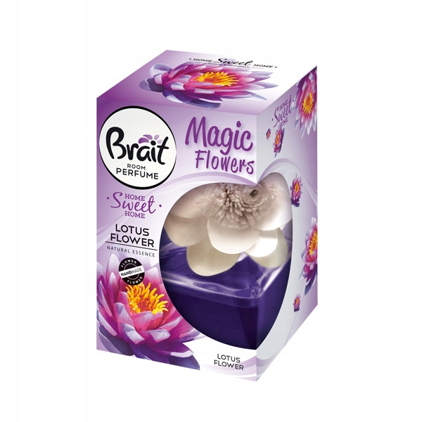 

Brait Odświeżacz Kwiatek Lotus Flower 75ML