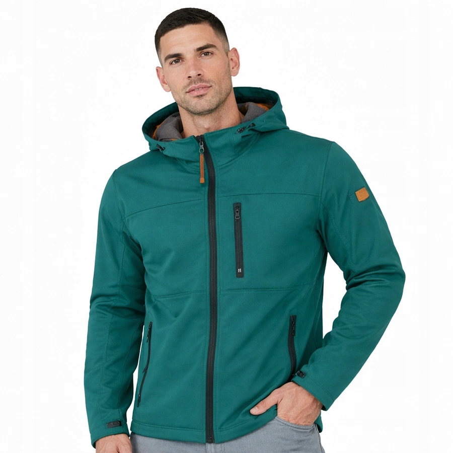 Pánská bunda Camel Active 4301620/6N61/38 Softshell Zelená