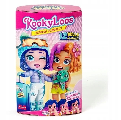 

Kookyloos Holiday Yay 1 lalka niespodzianka