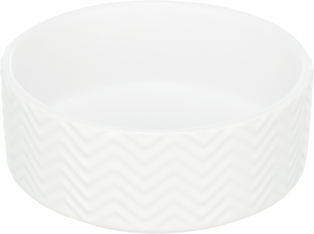 

Miska ceramiczna biała dla psa 0,4L ø13cm