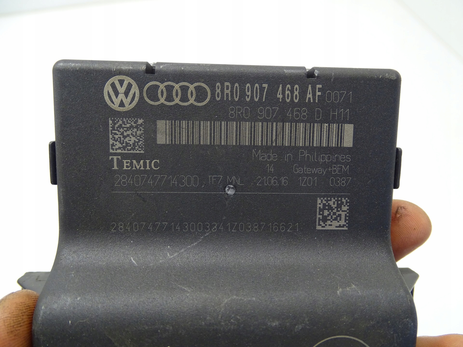 modul GATEWAY Bedienteil AUDI Q5 8R 8R0907468AF
