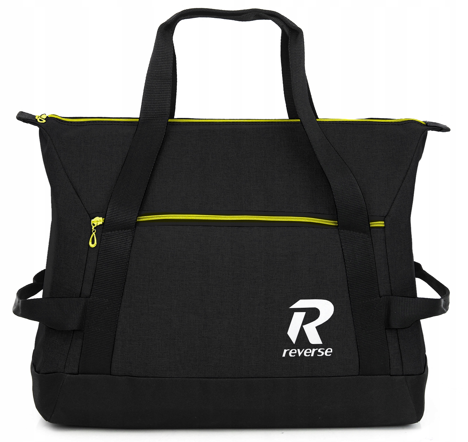 Reverse DUŻA Torba na ZAKUPY plażę SPORTOWA SHOPPERKA PODRÓŻNA ZŁOTA