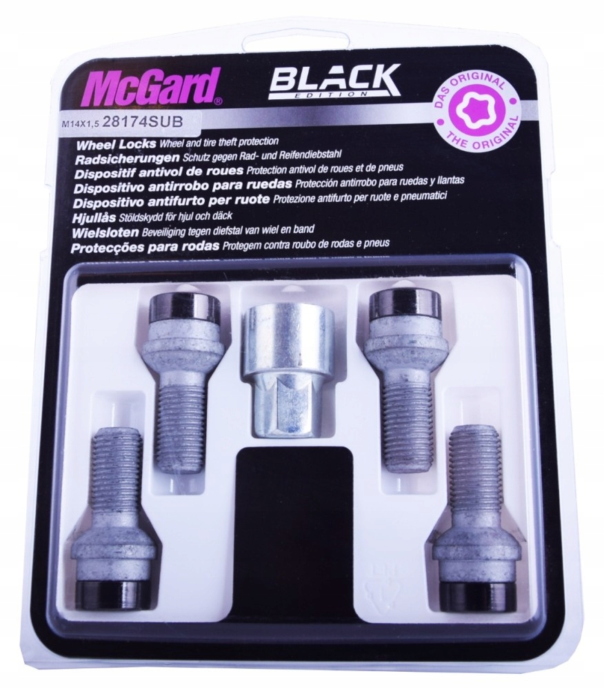 McGard ZABEZPIECZENIA FELG ORYGINALNYCH MERCEDES