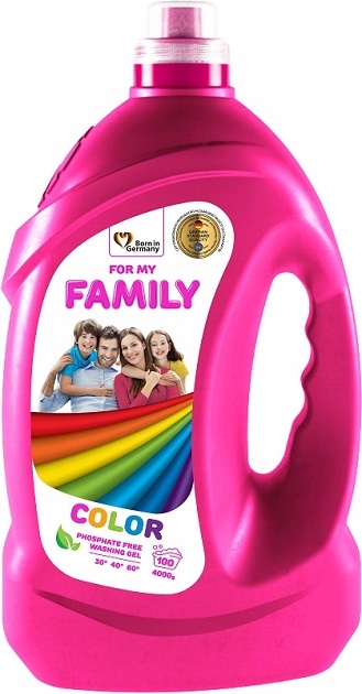 

For my Family żel do prania Kolor 4000g 100 prań