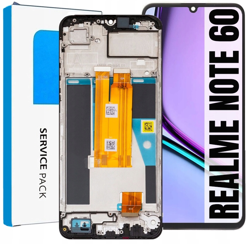 Displej Pro Realme Note 60 RMX3933 Originální LCD Obrazovka Rámeček
