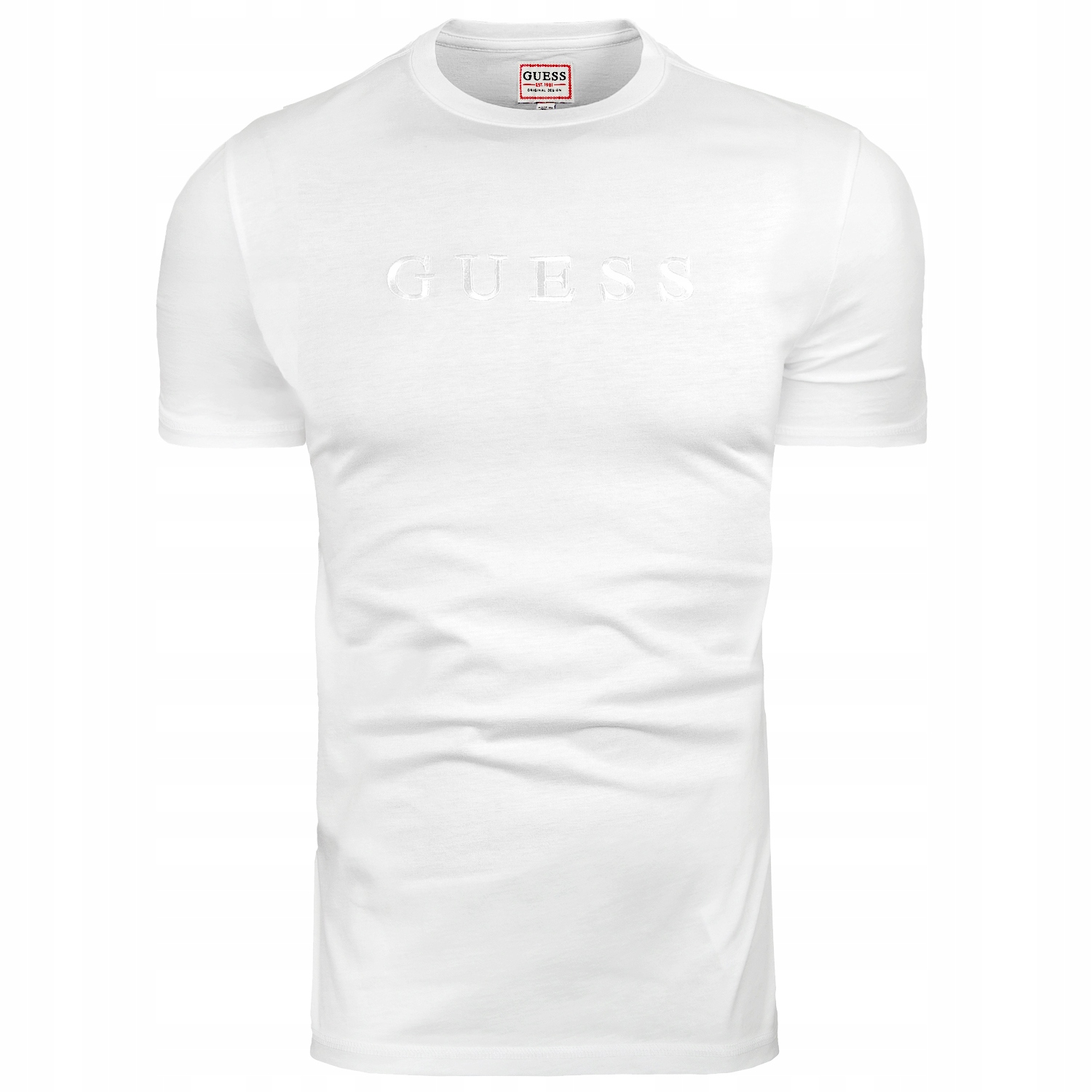 Guess Pánské Tričko M2BP47 Bílé velikost L