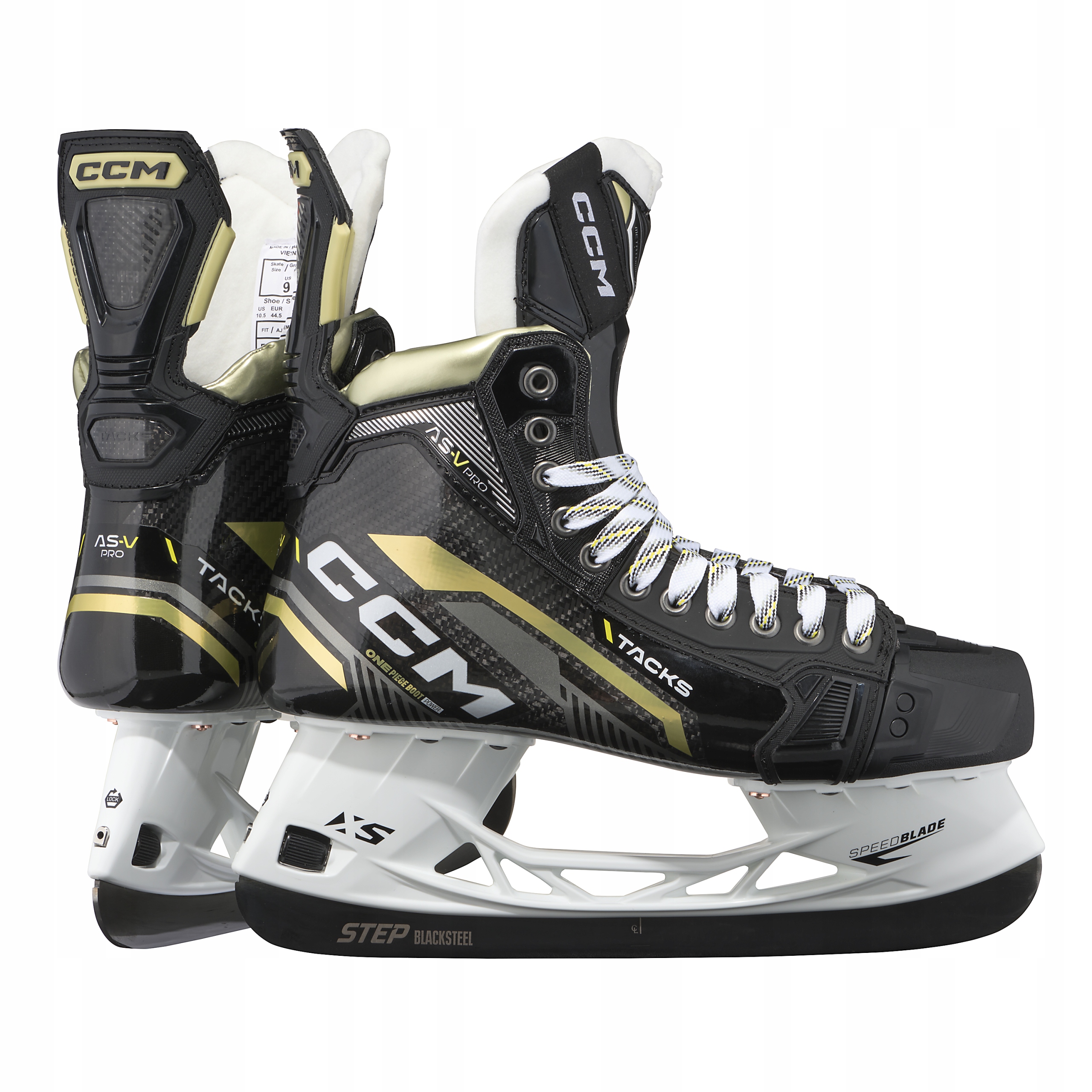 CCM Tacks As-v Pro Senior Łyżwy hokejowe roz. Eu 44,5 Regular 27,7 cm
