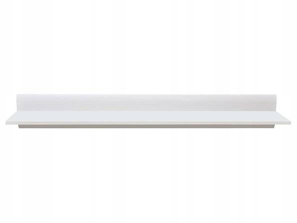 

Półka Azteca Trio 150cm biały połysk wisząca Brw