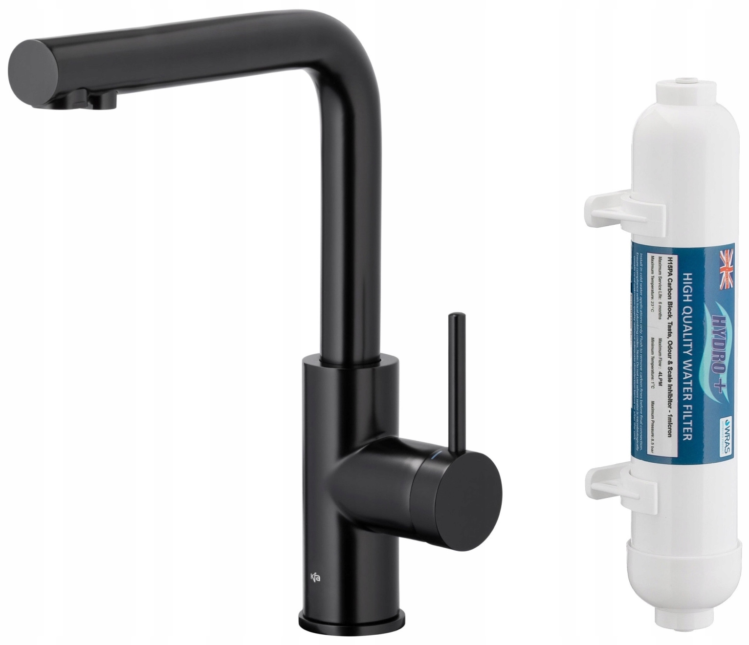 Kfa Kuchynská Batéria Duero Pure Basic, Čierna Hydro+ Filter