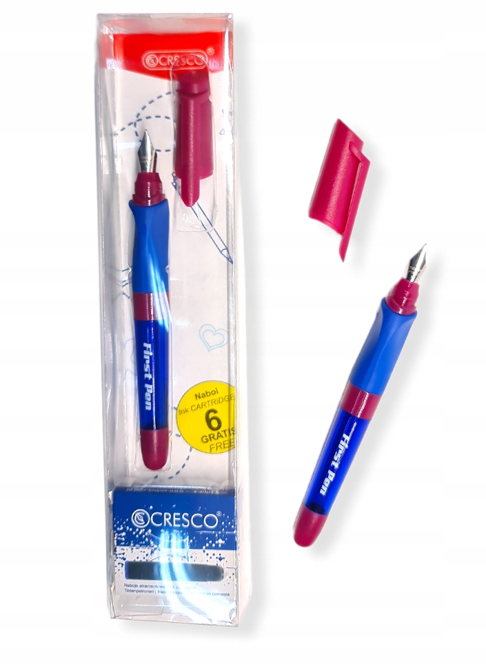 

Pióro wieczne First Pen do nauki pisania 6 naboi