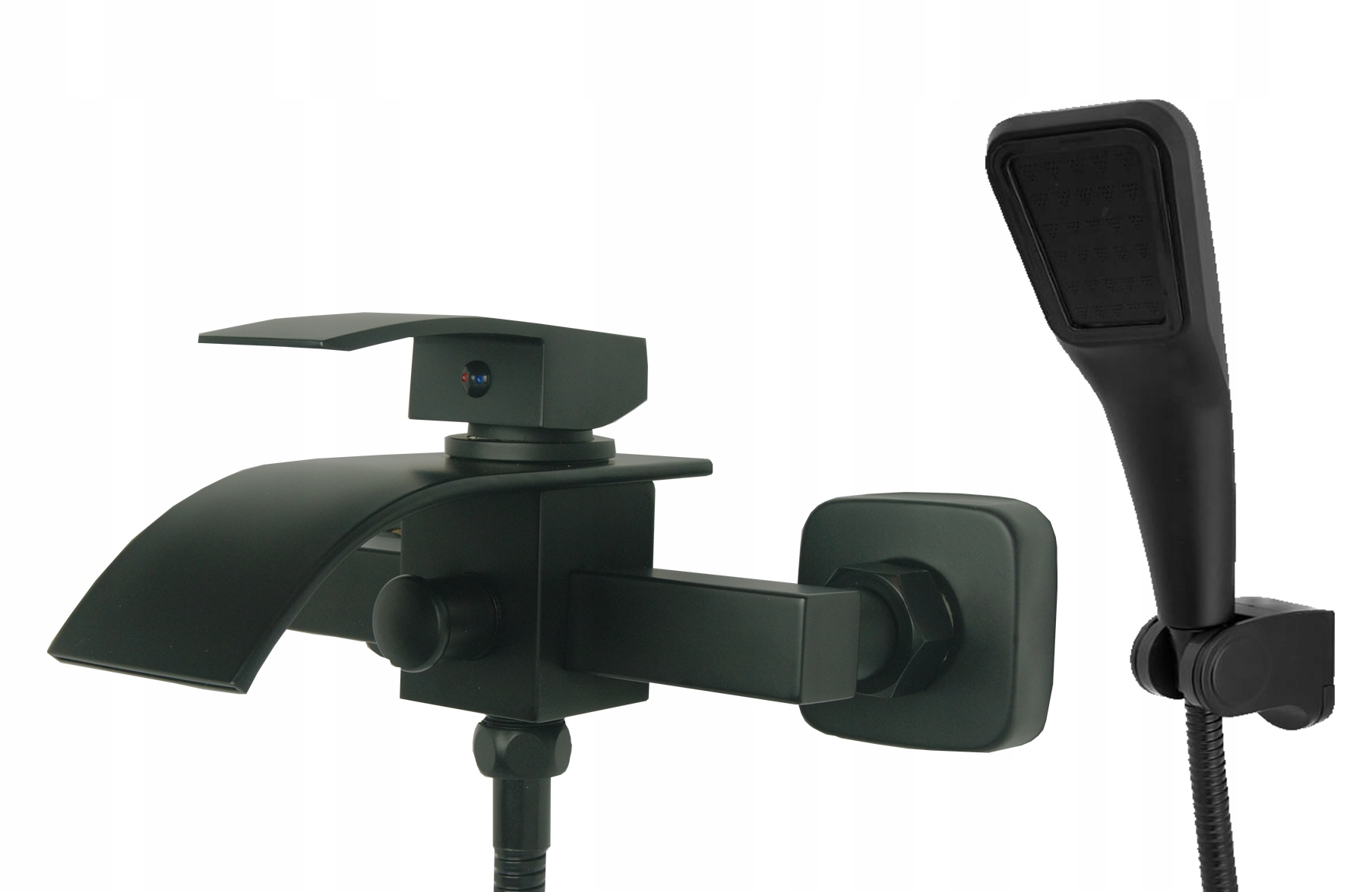 Kúpeľňová Batéria Vaňa Kohútik Kaskáda Vodopád Čierna Elva