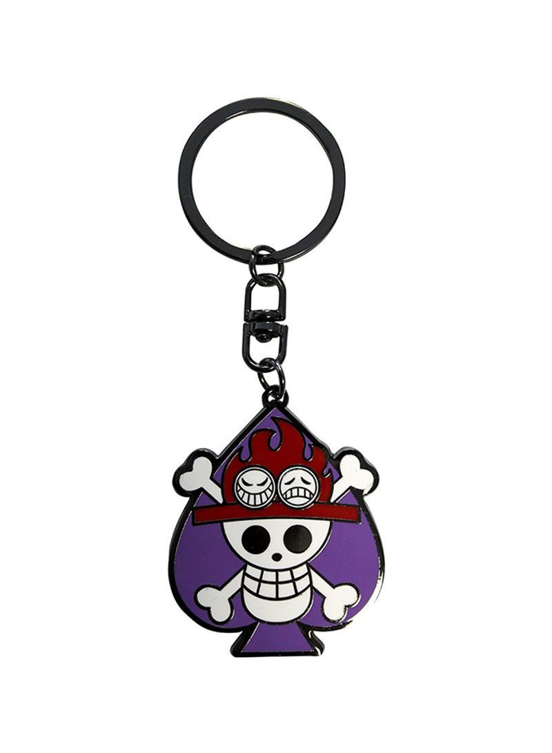 ONE PIECE KEYCHAIN SKULL ACE