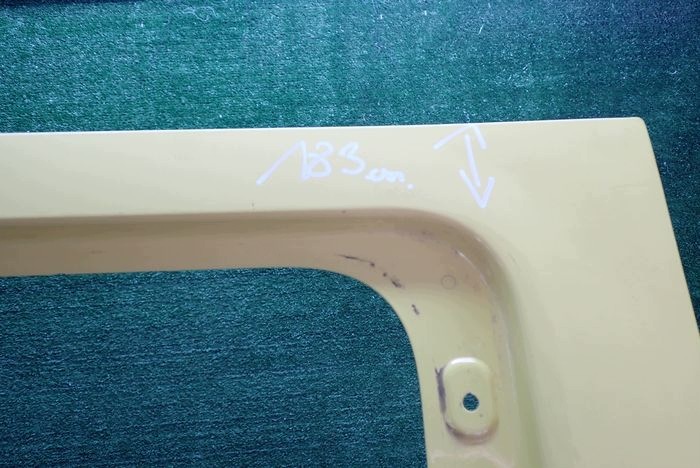 MERCEDES SPRINTER 907 910 W907 W910 183cm 18- door right rear.