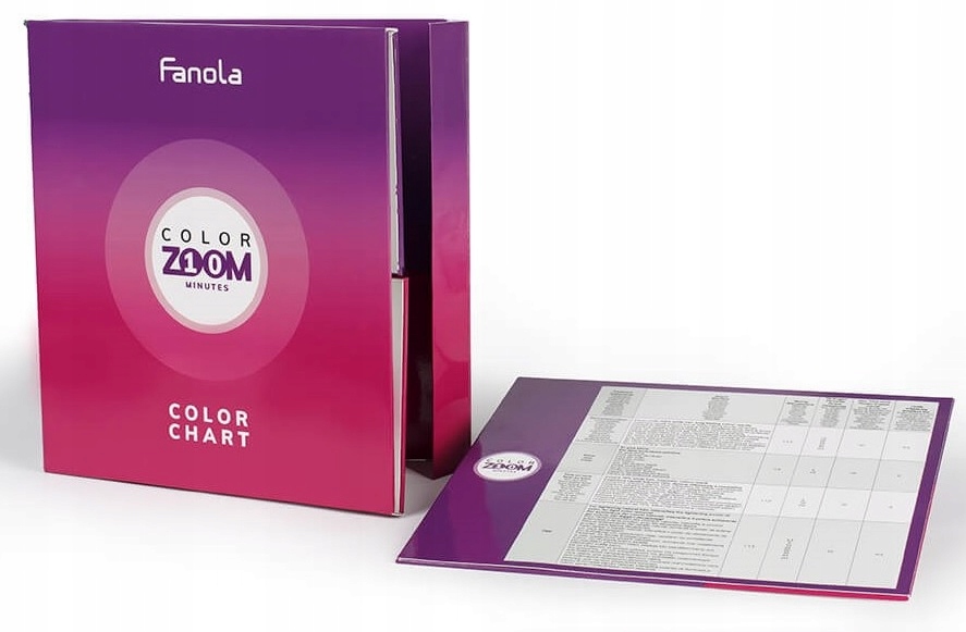 Fanola Barevná Zoomová Paleta – Vzorník