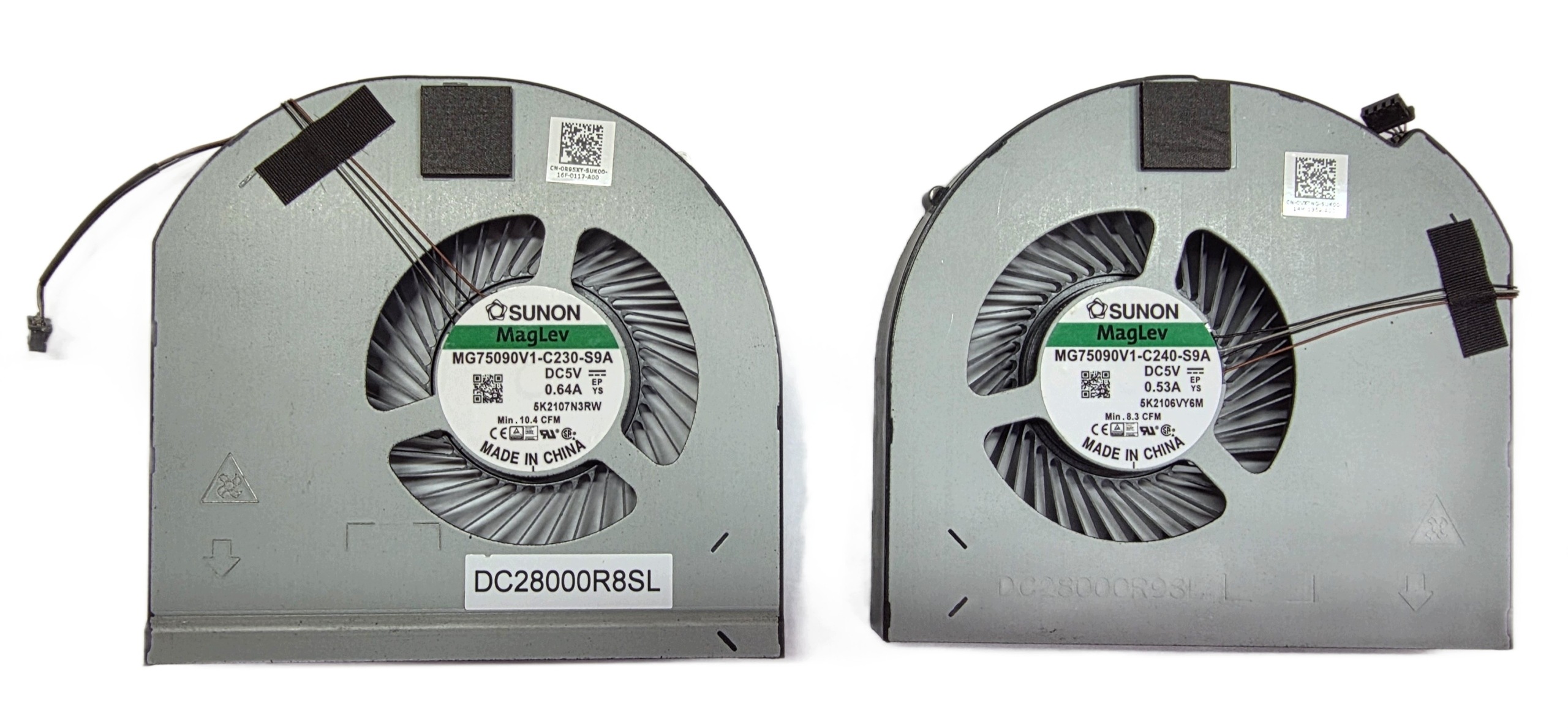 Ventilátor Komplet Cpu Gpu Dell Precision M7750 7750 7760 0R95XY 0VXTNG