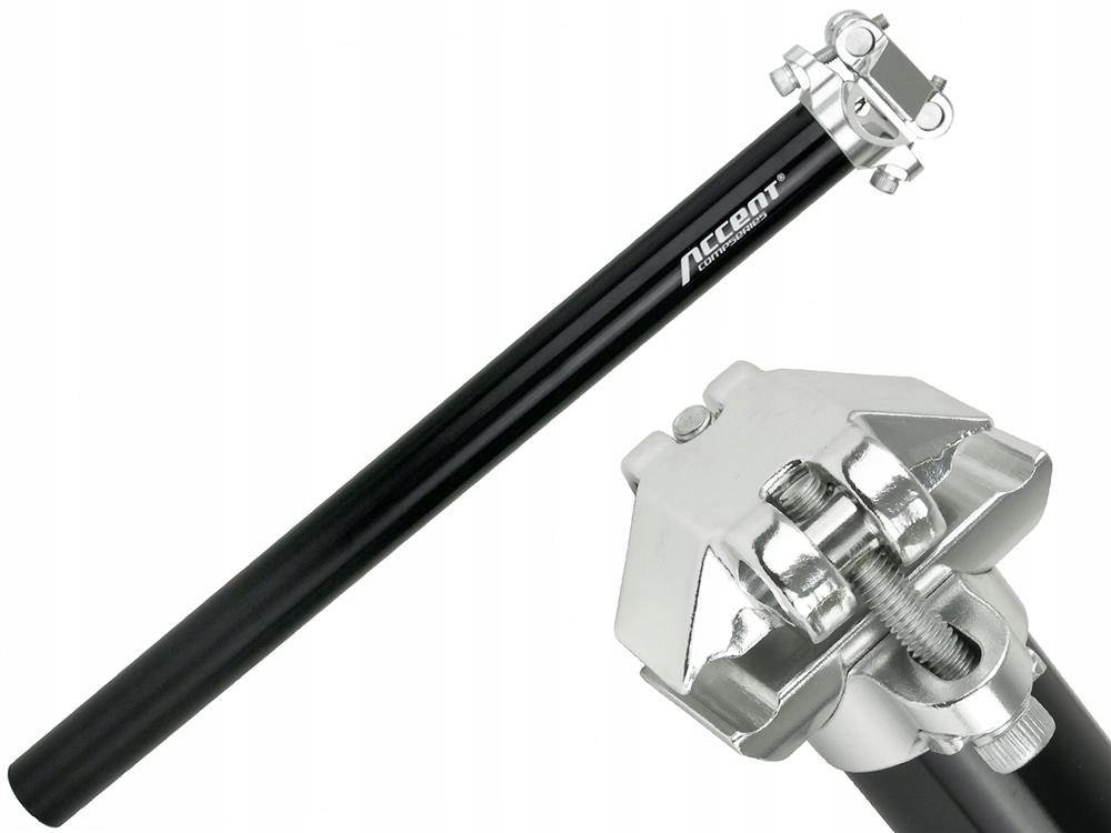 Wspornik siodła sztyca Accent SP-408 26,4 mm