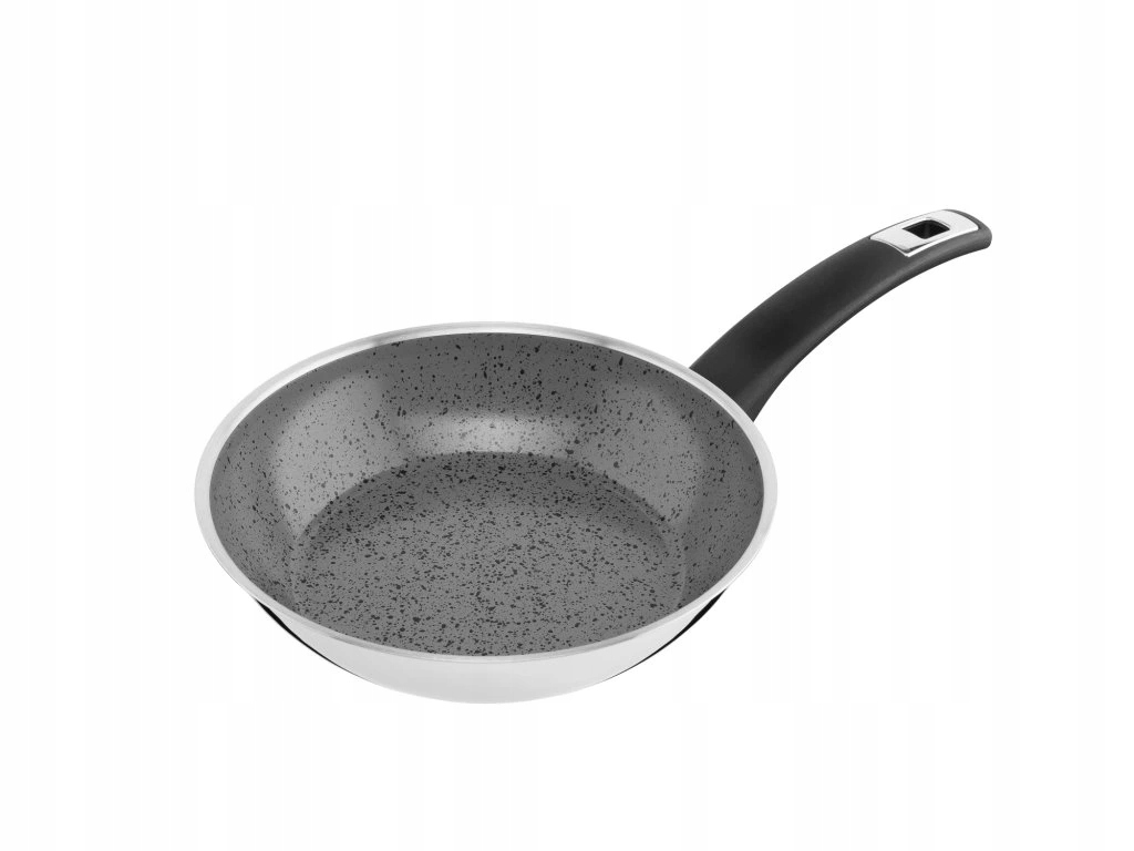 Panvica Kolimax Cerammax Pro Comfort 22 cm s rukoväťou, nízka, sivá Granit