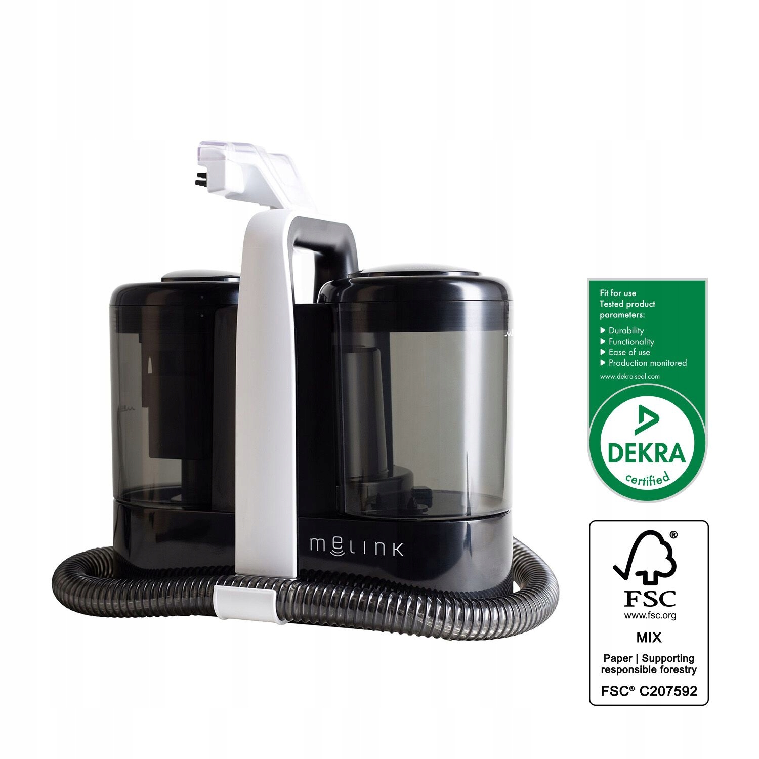 Odkurzacz piorący mokro/sucho, punktowy Melink, 600W