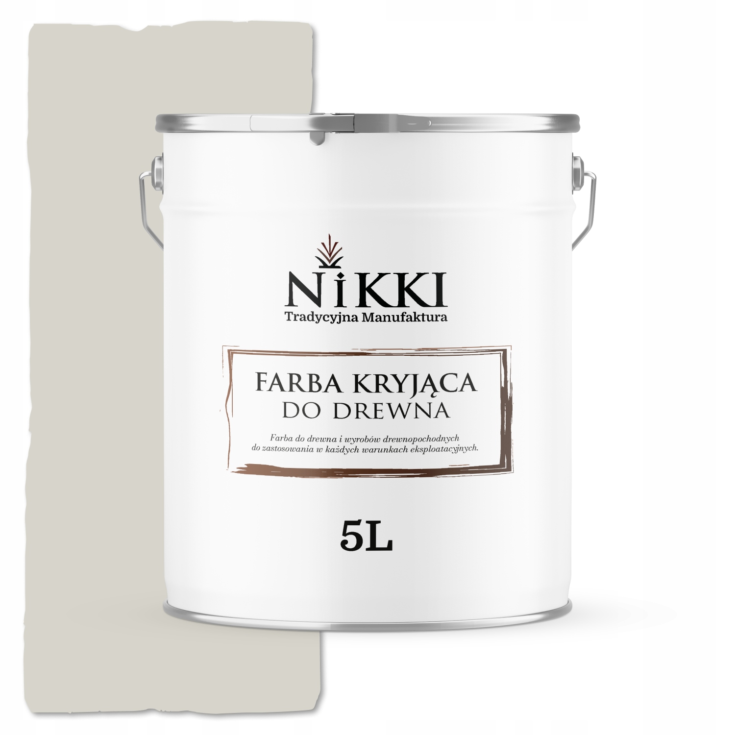 Barva Na Dřevo Kryjící Dveře Renovace Barva Bílá Šedá RAL9002 Lesk 5L