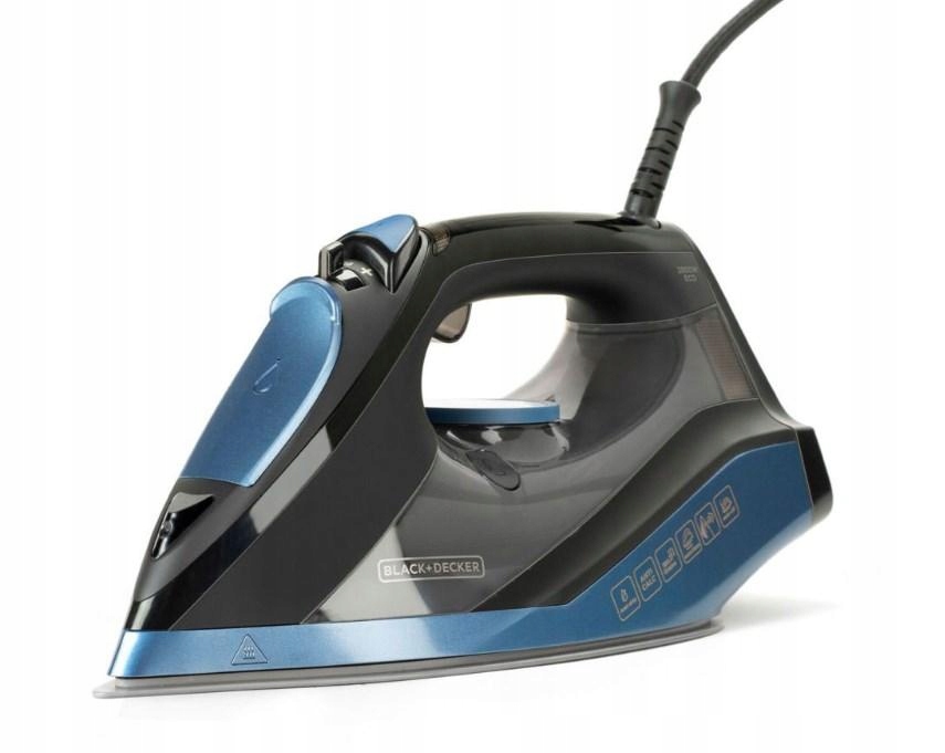 Żelazko parowe Black+Decker BXIR2801E 2800W ceramiczna stopa