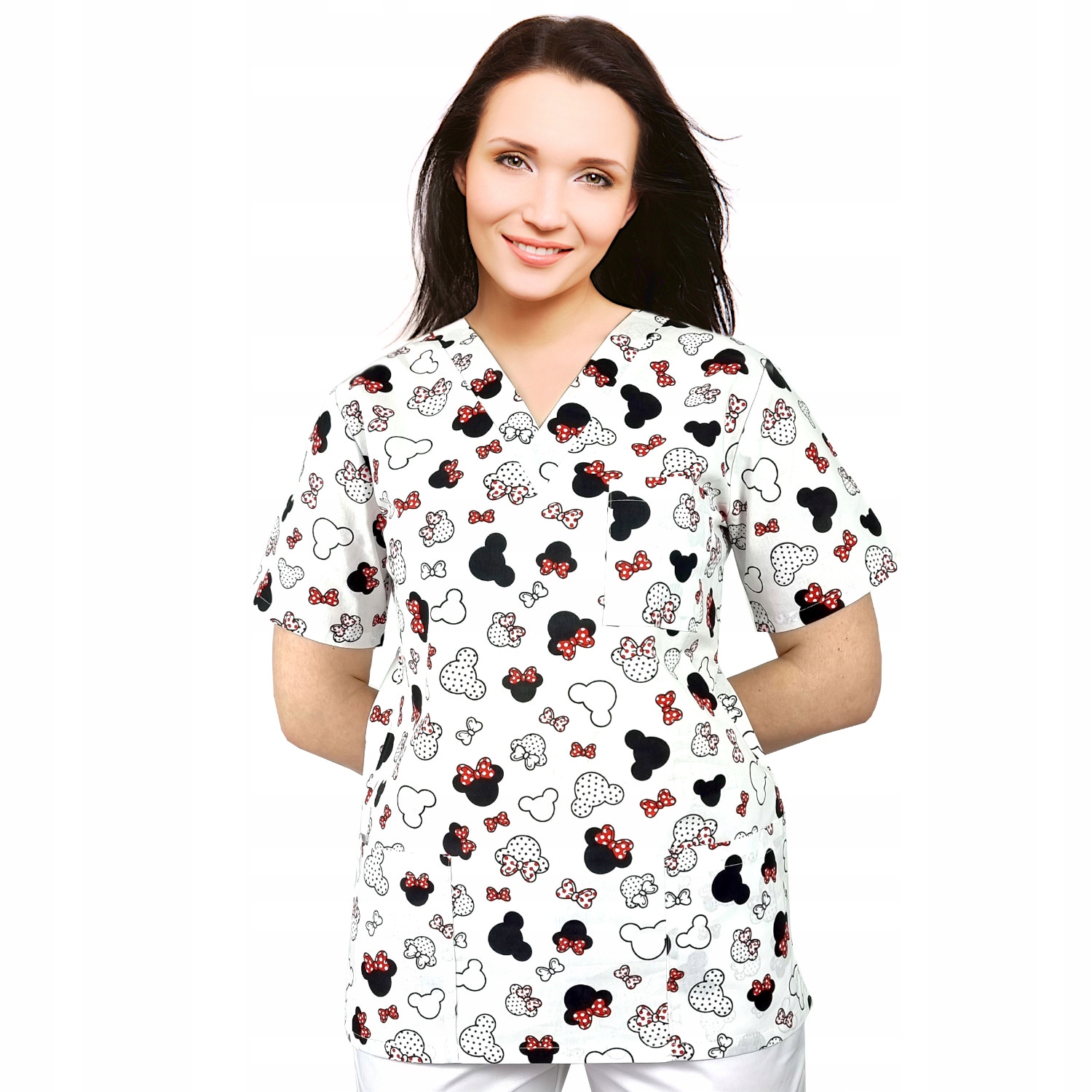 

Bluza medyczna damska fartuch kolorowy 4XL