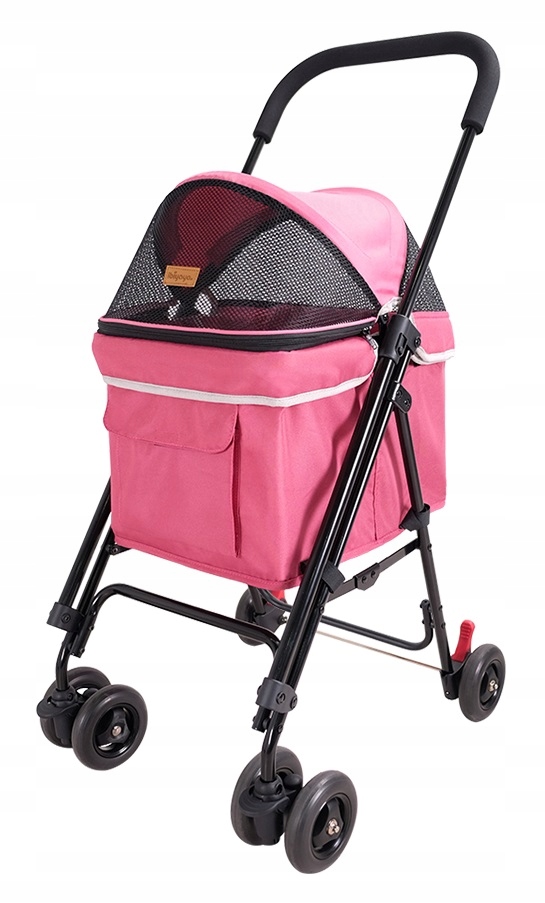 Levně Skládací kočárek Přepravka Kompaktní pro psa kočku