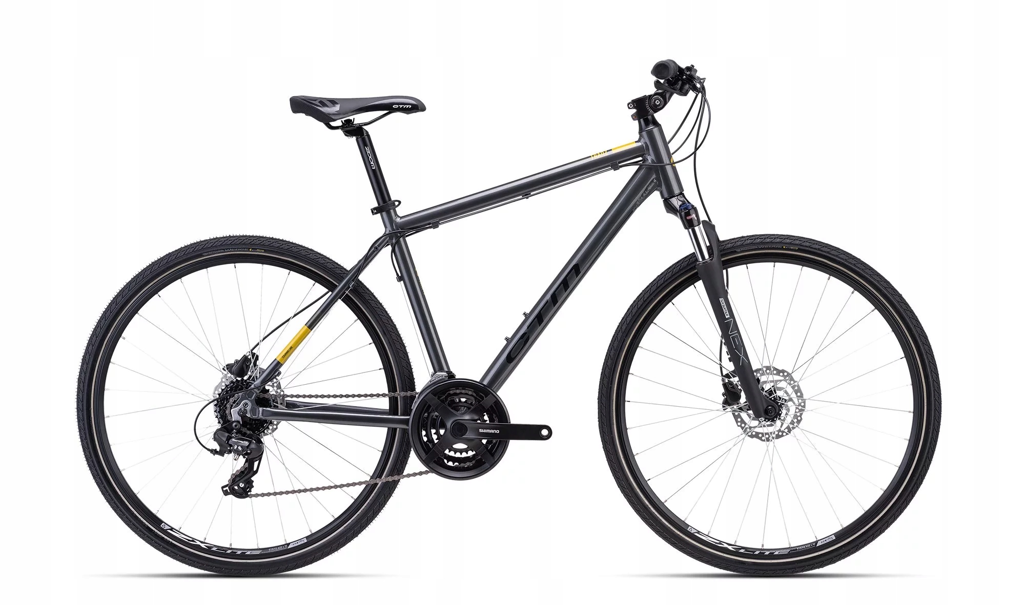 Rower Ctm Tranz 3.0 17" szary rozmiar M męski crossowy rower