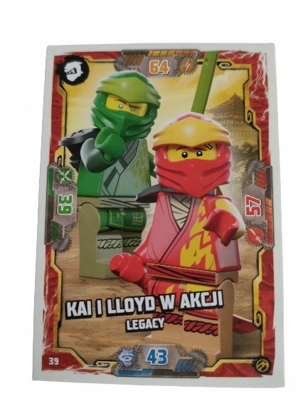 Karta Lego Ninjago Seria 7 Numer 039