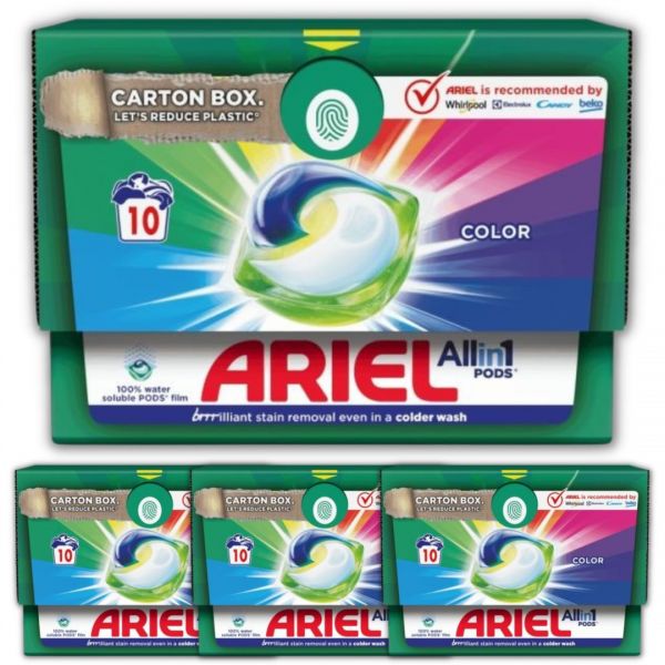 Kapsułki do prania Ariel All-in-1 PODS 10 szt. x 4