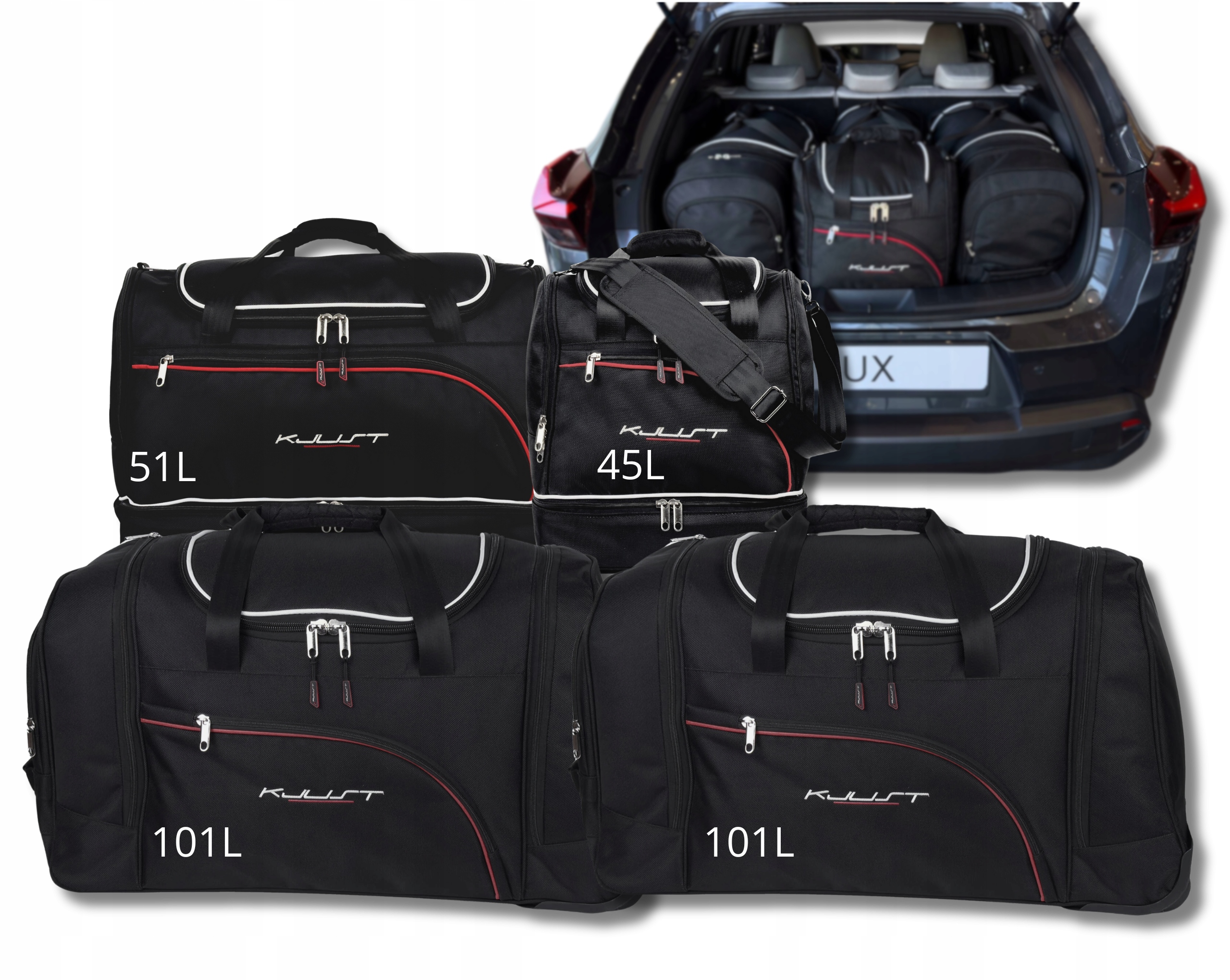 Cestovná Taška Do Kufra Lexus Ux 2018+ 4 ks