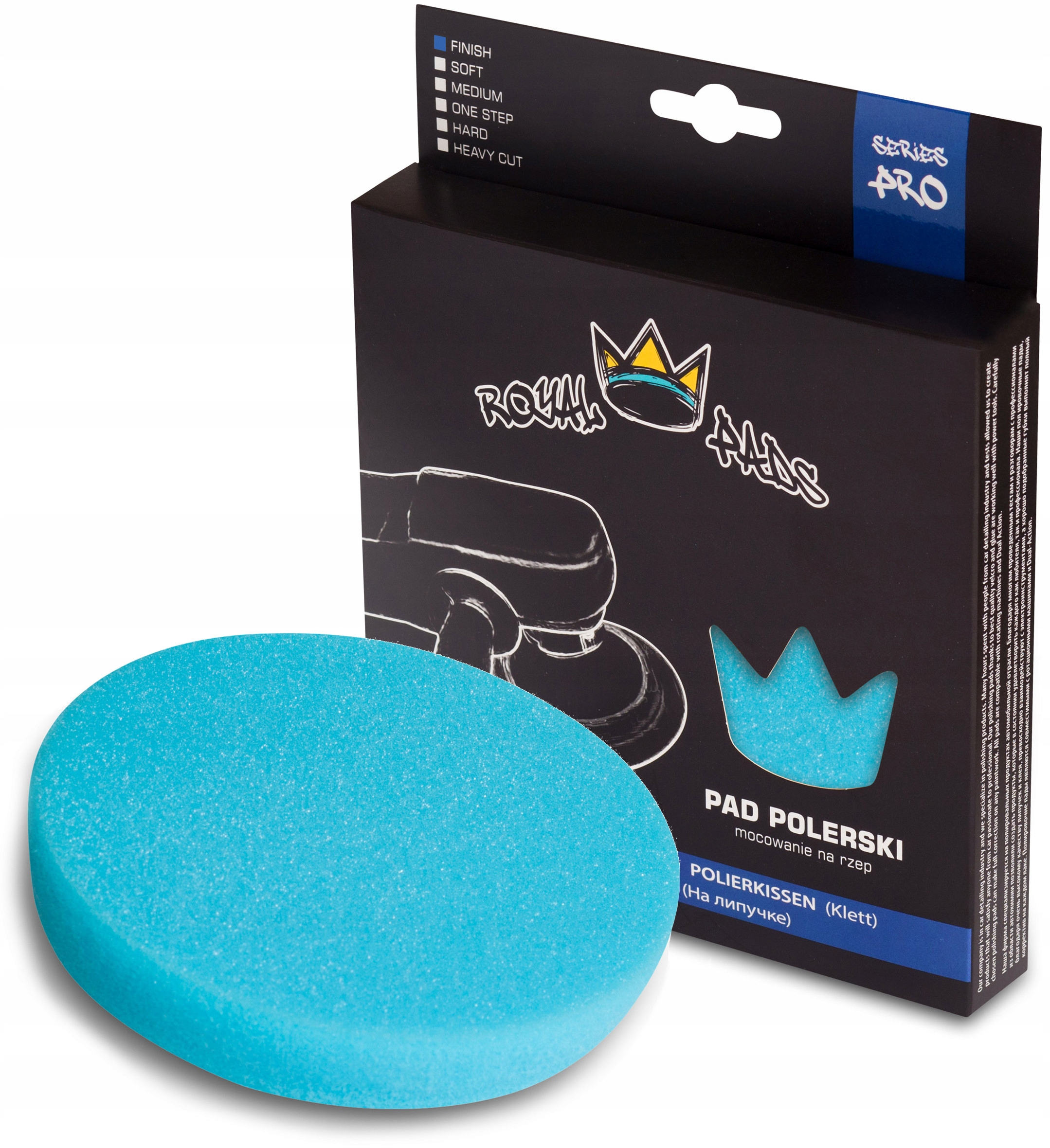 

Royal Pro Finish Pad b. miękki pad polerski 150