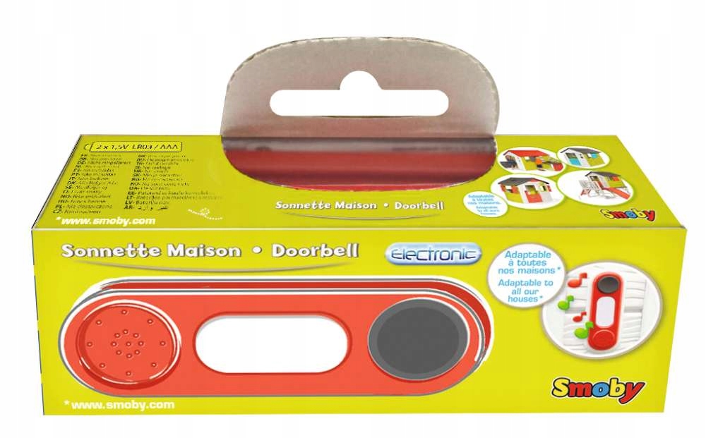 

Smoby Elektroniczy Dzwonek do domku ogrodowego