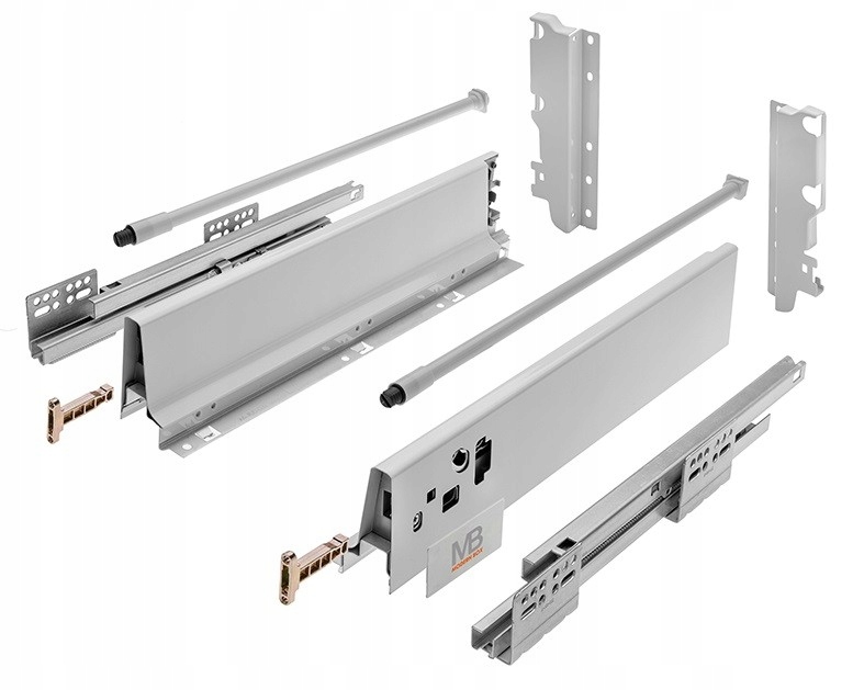 Szuflada Modern Box GTV Szara Wysoka 450 mm