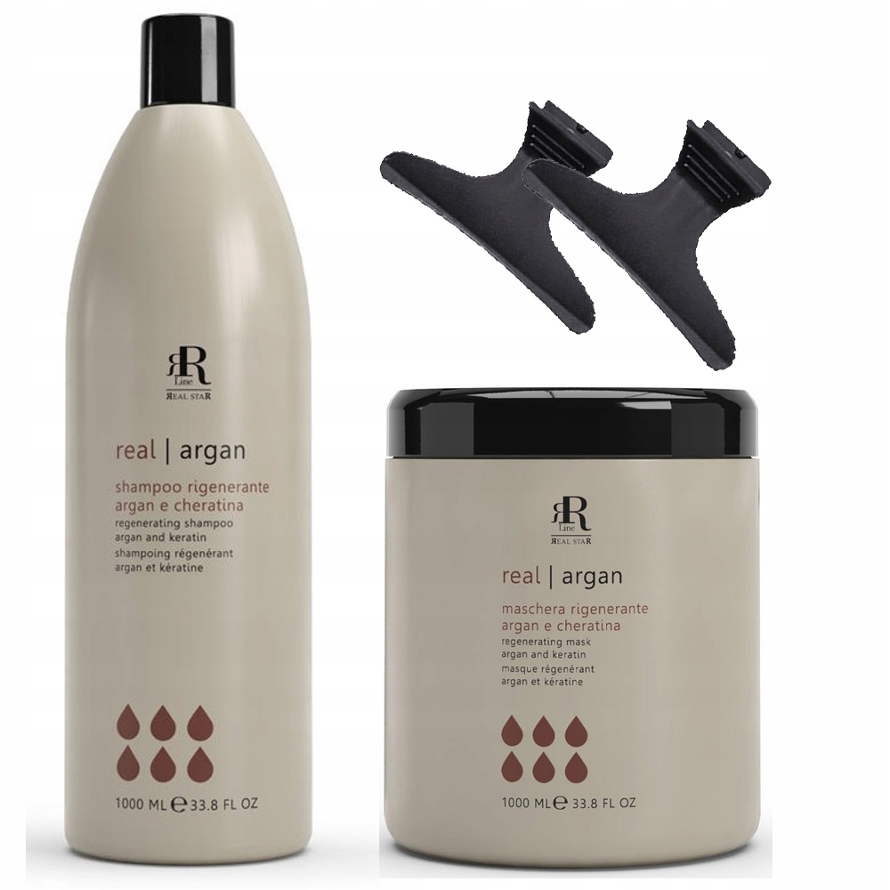

Rr Argan Star Szampon Maska Keratyna i Argan Oil