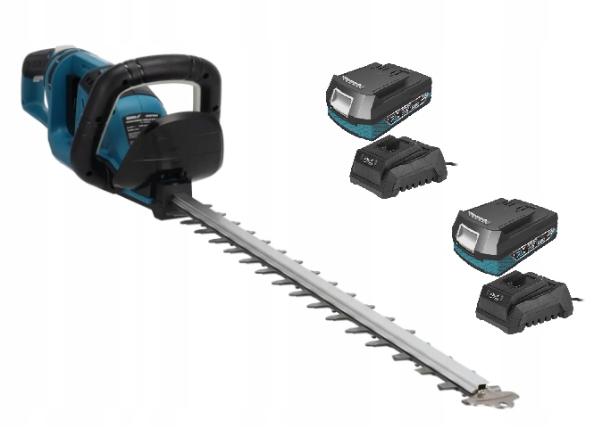 Dedra Akumulátorové nůžky na živý plot 2x2AH Set Sas+all DED7192V 60 cm