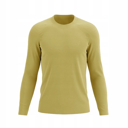 Compressport koszulka longsleeve Performance, żółta [Rozmiar XXL]
