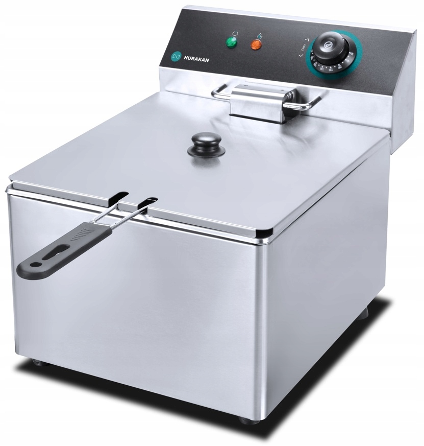 Profesionální elektrická fritéza 2kW 60–200°C Hurakan HKN-FD4N