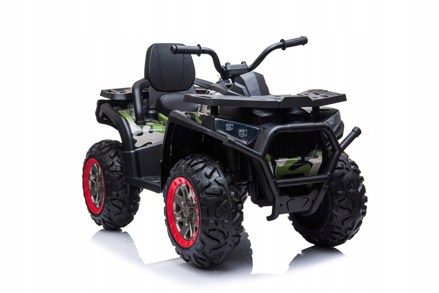 Wielki Quad, Amortyzatory, Miękkie Koła, Pilo