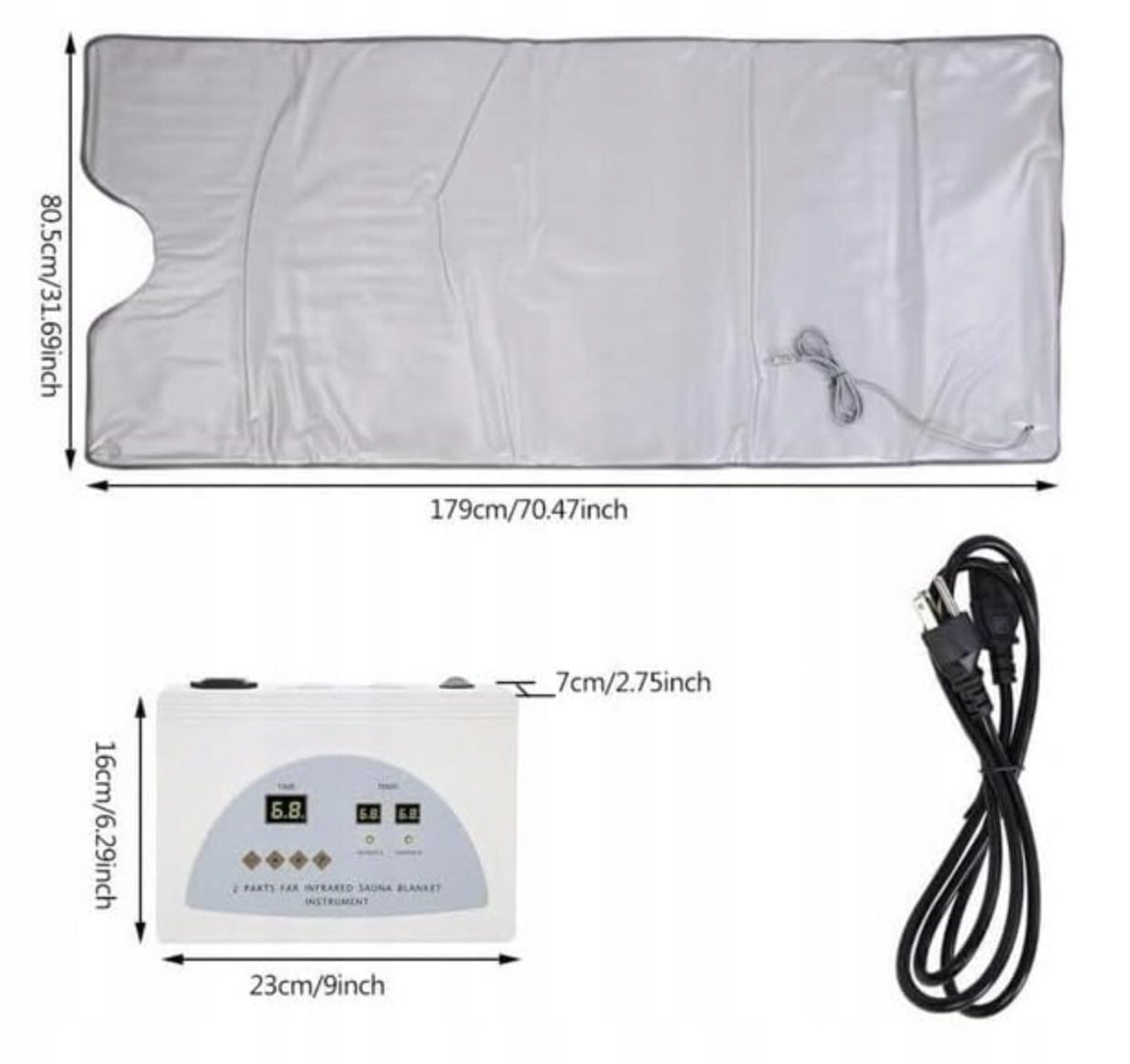 ІНФРАЧЕРВОНА САУНА-КОВЛА ДЛЯ КОРРЕКТУВАННЯ ТІЛА Calissimo Brand