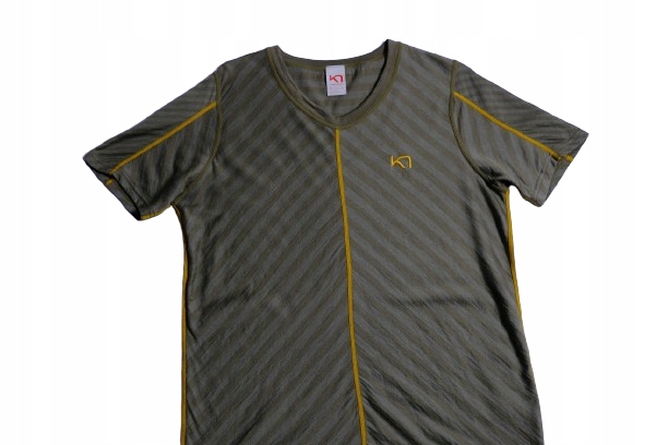 KARI TRAA__DAMSKA KOSZULKA T-SHIRT 100% MERINO WOOL__M