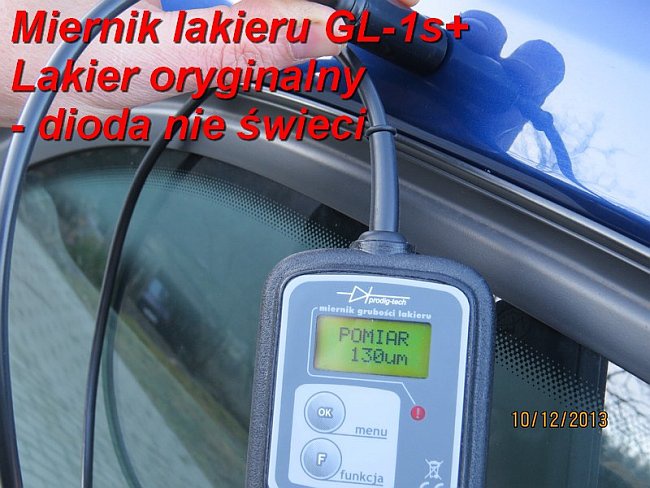 Miernik Tester grubości lakieru GL-1s+ sonda GWAR. Model GL-1s+