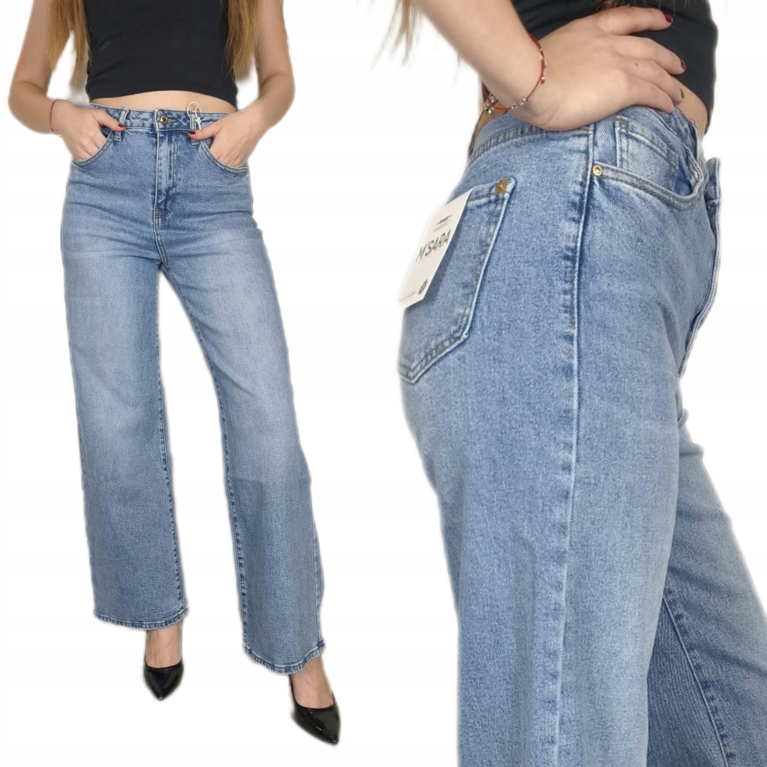 Dámské klasické modelovací džíny