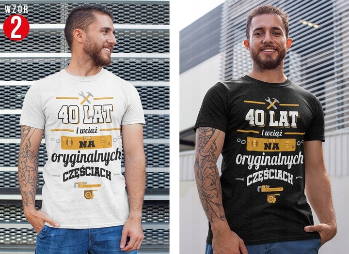 T-SHIRT MĘSKI PREZENT URODZINY DOWOLNY ROK S - 5XL Marka inna