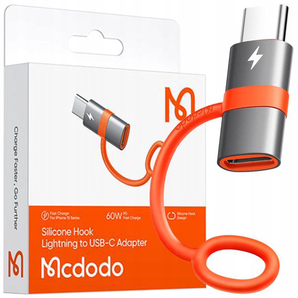 Mcdodo Adapter Usb-c do Lightning do iPhone 15 Pro Max Nowy w Oryginalnym