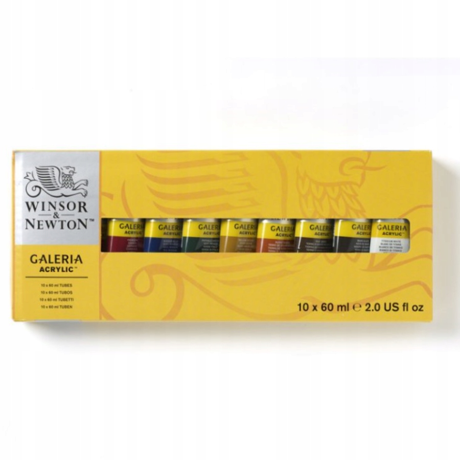 Akrylové barvy Galerie 10 x 60 Ml Winsor & Newton