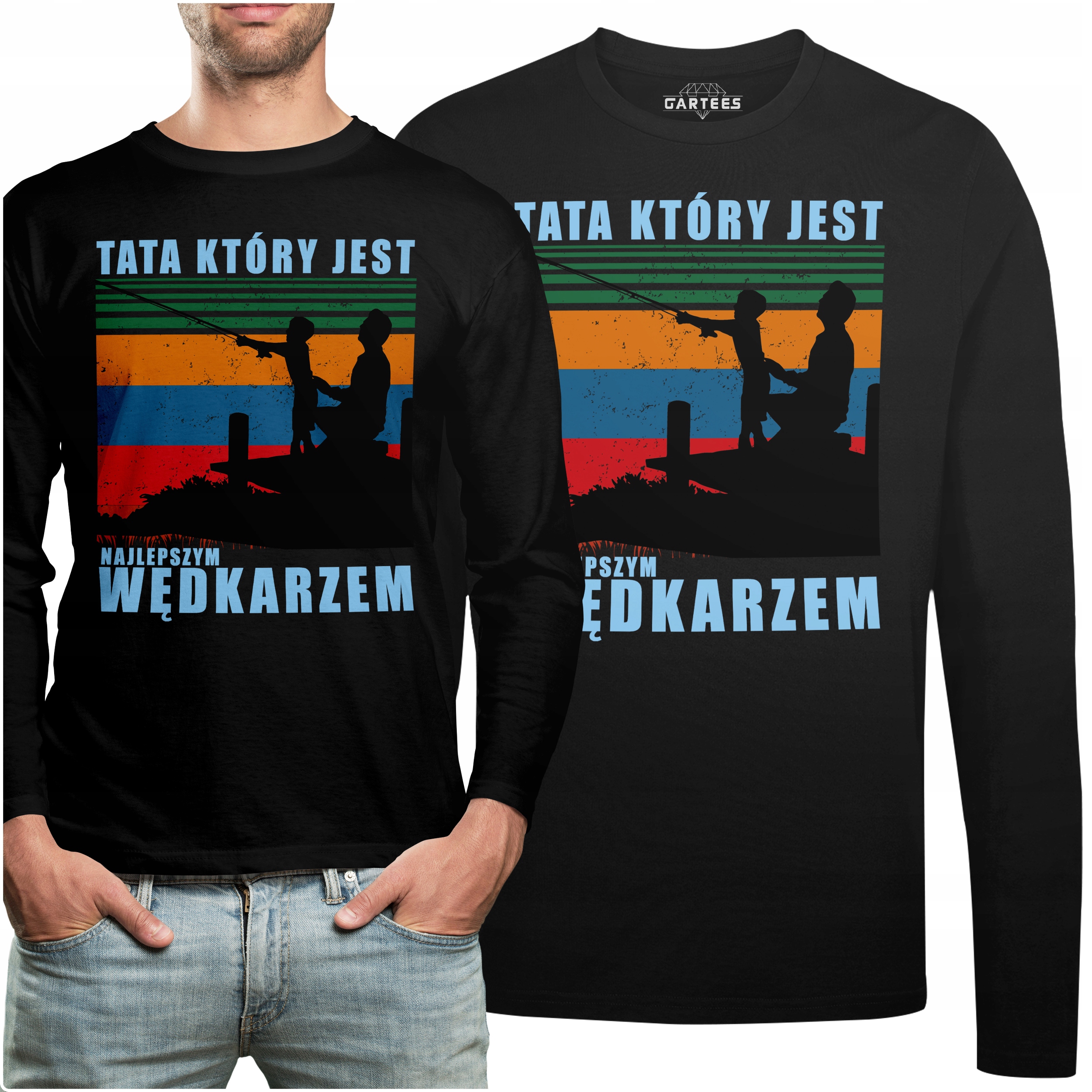 

Koszulka Long Prezent Dla Taty Najlepszy Wędkarz