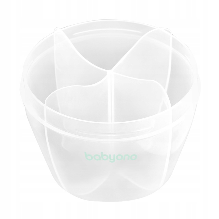 BABYONO POJEMNIK NA MLEKO W PROSZKU 4 KOMORY DOZOWNIK 1022 Rodzaj pojemnik na mleko